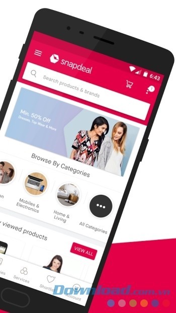 Chứa đầy đủ các loại mặt hàng