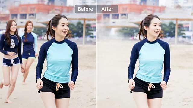 Sử dụng Snap Edit để xóa các đối tượng không mong muốn trong ảnh của bạn