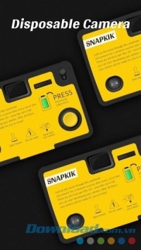 Ứng dụng chụp ảnh đẹp SNAPKIK cho Android