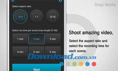 SnapMovie (Road Movie Maker) cho Android