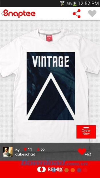 Mua hàng trên Snaptee