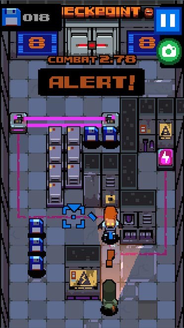 Trốn tránh lính gác và camera an ninh