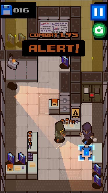 Ẩn trong bóng tối để tránh kẻ địch