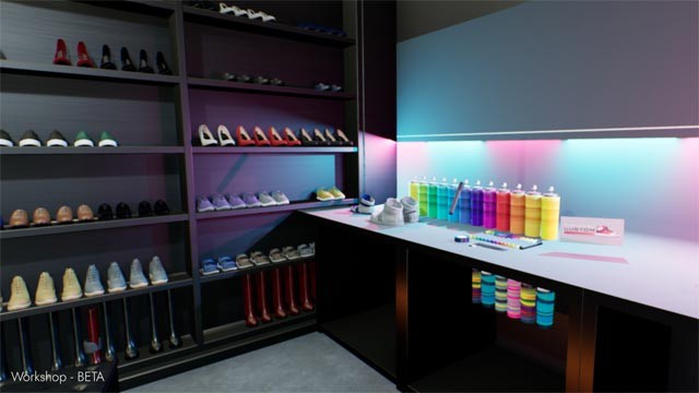 Sở hữu một xưởng giày được trang bị đầy đủ các dụng cụ sửa chữa, làm mới và thiết kế giày