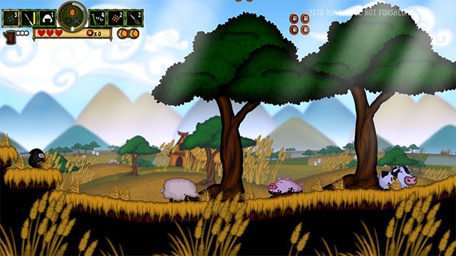 Chiến đấu để bảo vệ ngôi làng Ninja yên bình