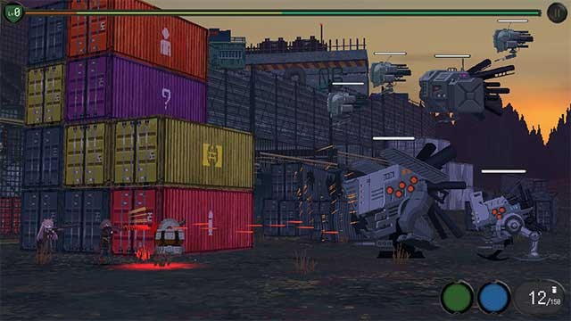 Nâng cấp nhân vật và đối phó với kẻ thù ngày càng mạnh hơn bằng các thẻ bài