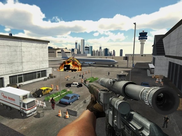 Tiêu diệt các mục tiêu địch từ khoảng cách xa