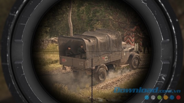 Ngắm bắn từ khoảng cách cực xa trong game hành động bắn súng Sniper Elite 4 cho máy tính