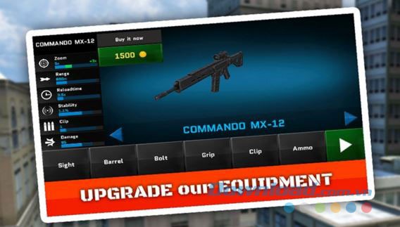 Nâng cấp vũ khí