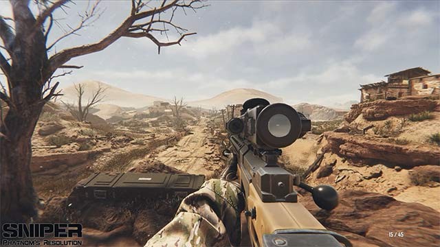 Lối chơi pha trộn giữa bắn súng góc nhìn thứ nhất, chiến lược và hành động lén lút