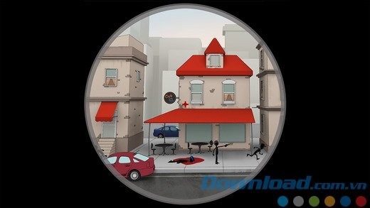 Ngắm mục tiêu và bắn