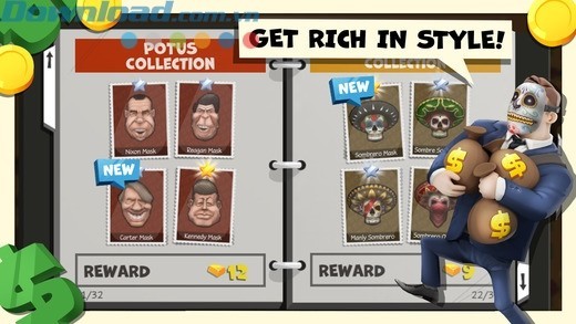 Hàng trăm mặt nạ cho bạn che giấu thân phận