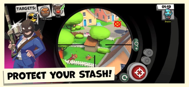 Bảo vệ kho vàng của mình khi là tay bắn tỉa cừ khôi