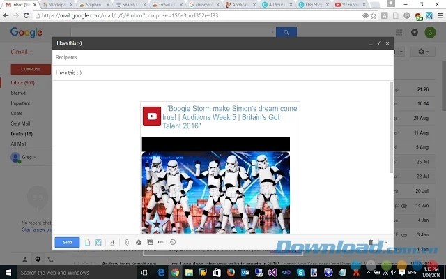 Chèn nội dung ưa thích vào email một cách nhanh chóng và dễ dàng bằng tiện ích mở rộng Sniphero for Gmail miễn phí cho Google Chrome