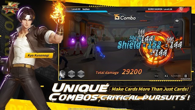 Thực hiện các đòn combo uy lực trong trận đấu đối kháng để hạ kẻ thù trong game SNK: Fighting Masters