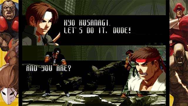 Gặp lại các nhân vật biểu tượng trong vũ trụ SNK và Capcom