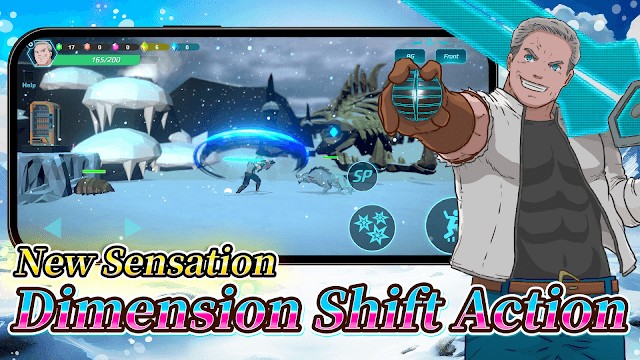 SNO snow white có cơ chế dịch chuyển chiều không gian giữa 2D và 3D