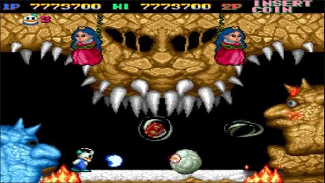 Đối đầu với hơn 20 loại kẻ thù trong hơn 50 màn chơi đa dạng của SNOW BROS. Classic