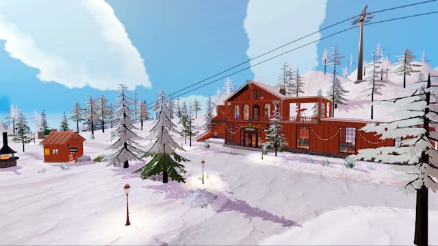 Snow Resort Simulator là game mô phỏng khu nghỉ dưỡng sống động