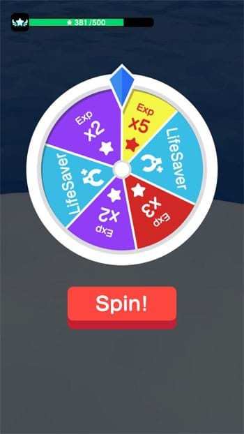 Quay vòng quay may mắn miễn phí để nhận thưởng hàng ngày