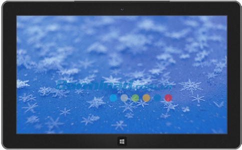 Snowflakes and Frost theme