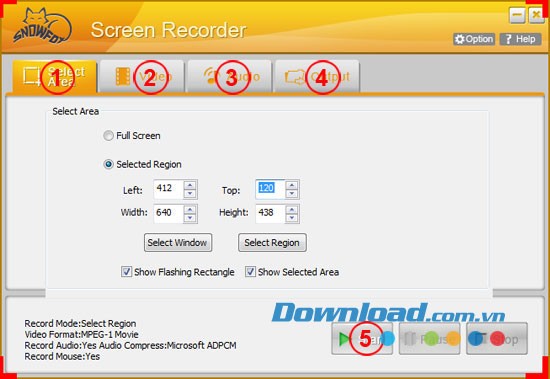 SnowFox Screen Recorder