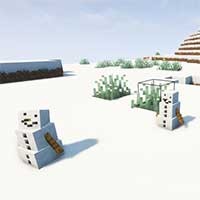 Snowmancy Mod: Triệu hồi đồng minh người tuyết