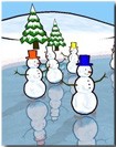 Snowmen Saver for Mac - Tiện ích bảo vệ màn hình