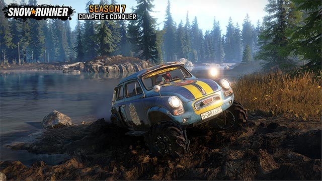 SnowRunner Season 7 giới thiệu đường đua mới cùng 2 mẫu xe đua cực kỳ ấn tượng