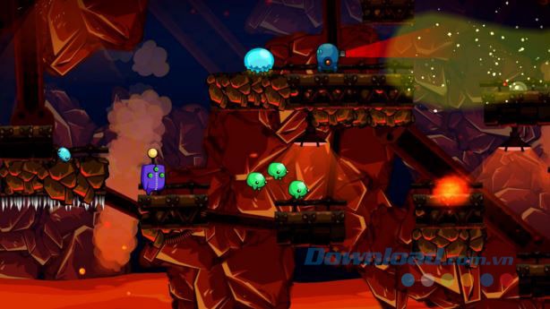 Nhiều địa hình trong game