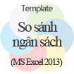 So sánh Ngân sách với Sổ cái Chung - Template