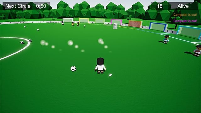 Game bóng đá Soccer Battle Royale