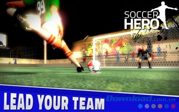 Game bóng đá mobile đặc sắc Soccer Hero cho Android