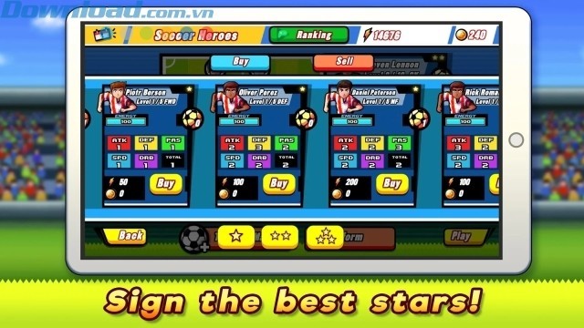 Gia nhập nhóm những ngôi sao bóng đá hàng đầu