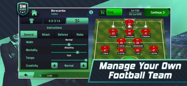 Quản lý và phát triển đội bóng của bạn