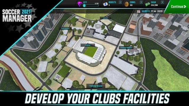 Phát triển cơ sở câu lạc bộ bóng đá của bạn