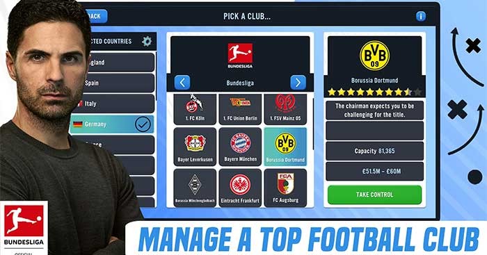 Trở thành nhà quản lý bóng đá hàng đầu trong Soccer Manager 2023
