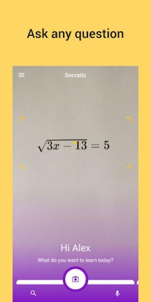 Chụp ảnh bất kỳ bài tập nào