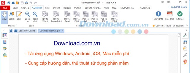 Chuyển đổi PDF