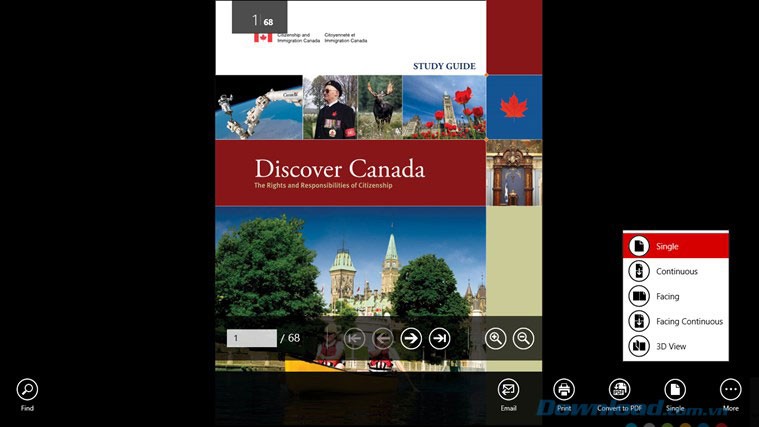 Lựa chọn kiểu xem đa dạng