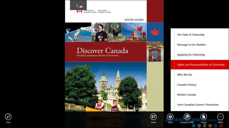 Tìm đánh dấu trang