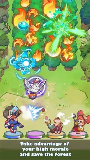 Sử dụng kỹ năng bắn súng để dập lửa