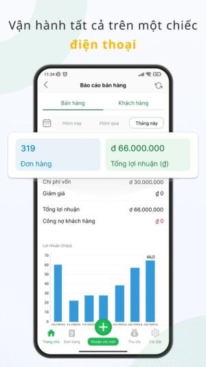 Vận hành tất cả trên một chiếc điện thoại