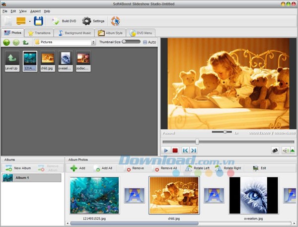 Soft4Boost Slideshow Studio