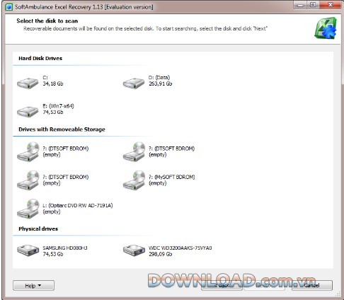 SoftAmbulance Excel Recovery