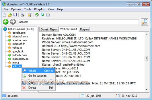 SoftFuse Whois