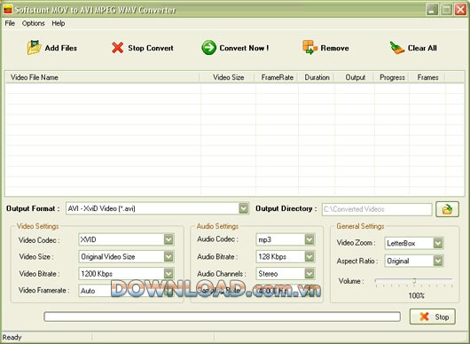 Softstunt MOV to AVI MPEG WMV Converter