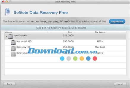 Softtote Data Recovery Free for Mac
