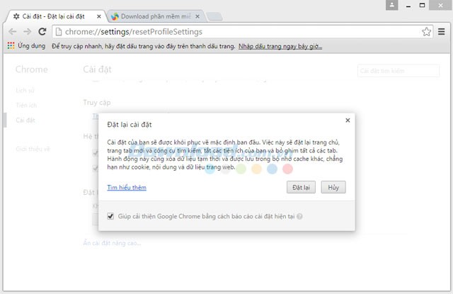 Software Removal Tool cho Chrome