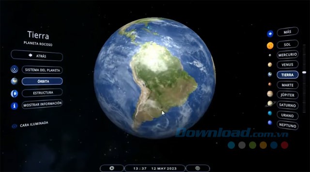 Mô phỏng hệ mặt trời